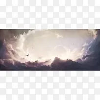 白色旋转天空宽屏-空若网 白色旋转天空宽屏-空若网