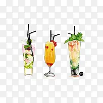 水彩果汁-空若网 水彩果汁-空若网