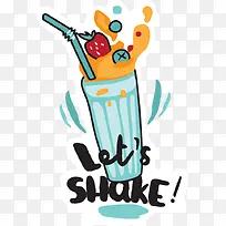 手绘果汁-空若网 手绘果汁-空若网