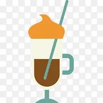 矢量扁平化饮料咖啡-空若网 矢量扁平化饮料咖啡-空若网