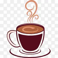 热咖啡矢量图-空若网 热咖啡矢量图-空若网