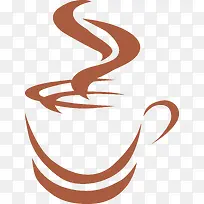 手绘香气咖啡饮料图-空若网 手绘香气咖啡饮料图-空若网