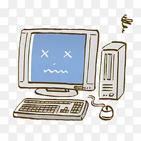 故障的电脑-空若网 故障的电脑-空若网