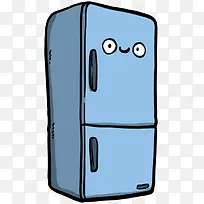 卡通手绘家用电器-空若网 卡通手绘家用电器-空若网