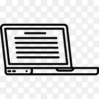 笔记本电脑图标-空若网 笔记本电脑图标-空若网