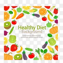 矢量水果海报-空若网 矢量水果海报-空若网