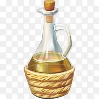 一瓶食物油矢量-空若网 一瓶食物油矢量-空若网