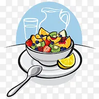 水果沙拉图-空若网 水果沙拉图-空若网