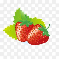 手绘草莓-空若网 手绘草莓-空若网