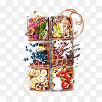 水彩食物-空若网 水彩食物-空若网