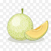 手绘哈密瓜-空若网 手绘哈密瓜-空若网