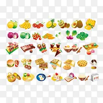 矢量食物-空若网 矢量食物-空若网