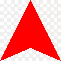 三角形区域点红色箭头透明背景-空若网 三角形区域点红色箭头透明背景-空若网