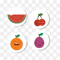 矢量水果盘食物-空若网 矢量水果盘食物-空若网