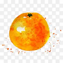 水彩橘子-空若网 水彩橘子-空若网