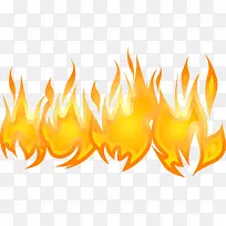手绘黄色火焰淘宝促销-空若网 手绘黄色火焰淘宝促销-空若网