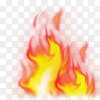 红色火焰促销海报-空若网 红色火焰促销海报-空若网