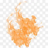 黄色火焰促销海报-空若网 黄色火焰促销海报-空若网