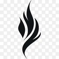 黑色手绘时尚火焰-空若网 黑色手绘时尚火焰-空若网