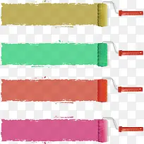 多彩简约粉刷装饰图案-空若网 多彩简约粉刷装饰图案-空若网