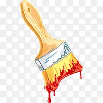 手绘油漆刷-空若网 手绘油漆刷-空若网