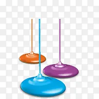 彩色油漆滴-空若网 彩色油漆滴-空若网