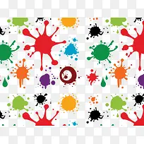 彩色油漆喷溅-空若网 彩色油漆喷溅-空若网