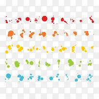 彩色油漆喷溅-空若网 彩色油漆喷溅-空若网