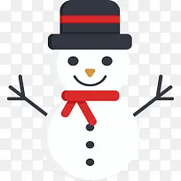 圣诞节冬天的雪人-空若网 圣诞节冬天的雪人-空若网