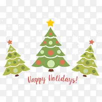 绿色波点圣诞树-空若网 绿色波点圣诞树-空若网