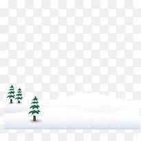 下雪冬天矢量雪域素材-空若网 下雪冬天矢量雪域素材-空若网