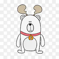 手绘圣诞人物-空若网 手绘圣诞人物-空若网