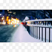 唯美冬天城市摄影图-空若网 唯美冬天城市摄影图-空若网