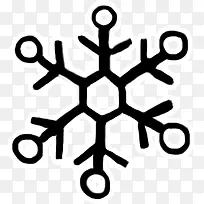 手绘雪花-空若网 手绘雪花-空若网