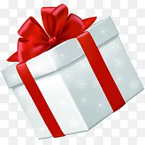 白色雪花创意合成礼盒包装-空若网 白色雪花创意合成礼盒包装-空若网