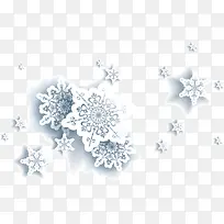 雪景矢量漫天飞雪素材-空若网 雪景矢量漫天飞雪素材-空若网