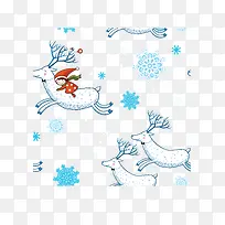 童趣圣诞插画-空若网 童趣圣诞插画-空若网