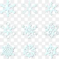 圣诞节矢量雪花-空若网 圣诞节矢量雪花-空若网