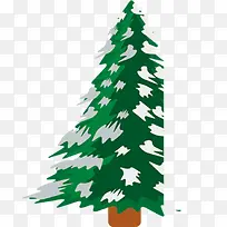 手绘雪花圣诞大树-空若网 手绘雪花圣诞大树-空若网