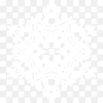 可爱白色创意雪花-空若网 可爱白色创意雪花-空若网