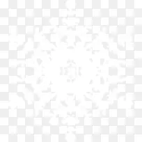 冬季手绘白色雪花-空若网 冬季手绘白色雪花-空若网