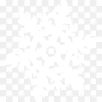 白色唯美卡通雪花-空若网 白色唯美卡通雪花-空若网