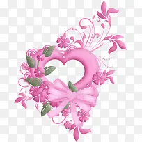 红色爱心装饰-空若网 红色爱心装饰-空若网