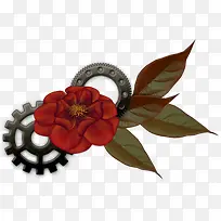 高清摄影复古红色玫瑰花-空若网 高清摄影复古红色玫瑰花-空若网