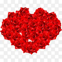 红色玫瑰花爱心素材-空若网 红色玫瑰花爱心素材-空若网