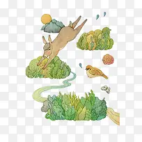 插画-空若网 插画-空若网