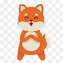 卡通可爱扁平化小动物-空若网 卡通可爱扁平化小动物-空若网