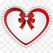 爱心蝴蝶结边框-空若网 爱心蝴蝶结边框-空若网