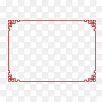 红色边框免抠素材-空若网 红色边框免抠素材-空若网