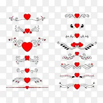 爱心花纹边框-空若网 爱心花纹边框-空若网